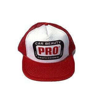 Car Beauty Pro The Professional Way Mesh Trucker Baseball Hat Cap Snapback Mohrs